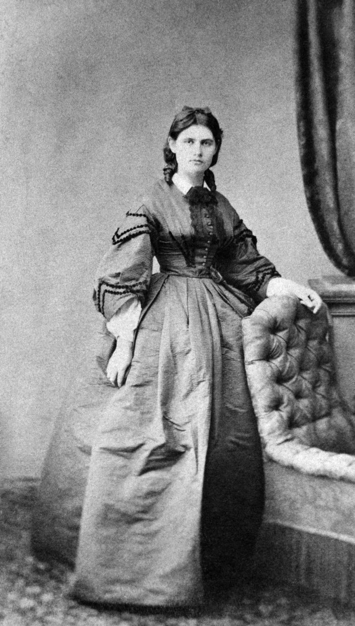 Berthe Morisot, ca. 1870 von French Photographer