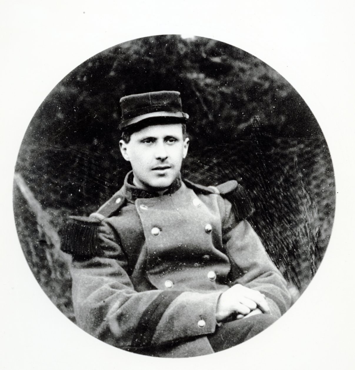 Jules-André Peugeot, erster französischer Soldat, der im Ersten Weltkrieg am 2. August 1914 getötet wurde von French Photographer