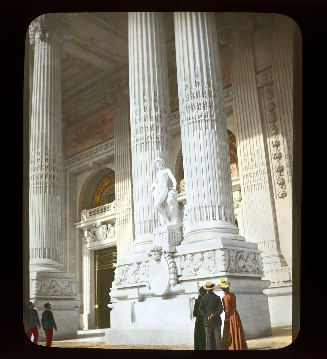 Pariser Weltausstellung: Grand Palais, 1900 von French Photographer