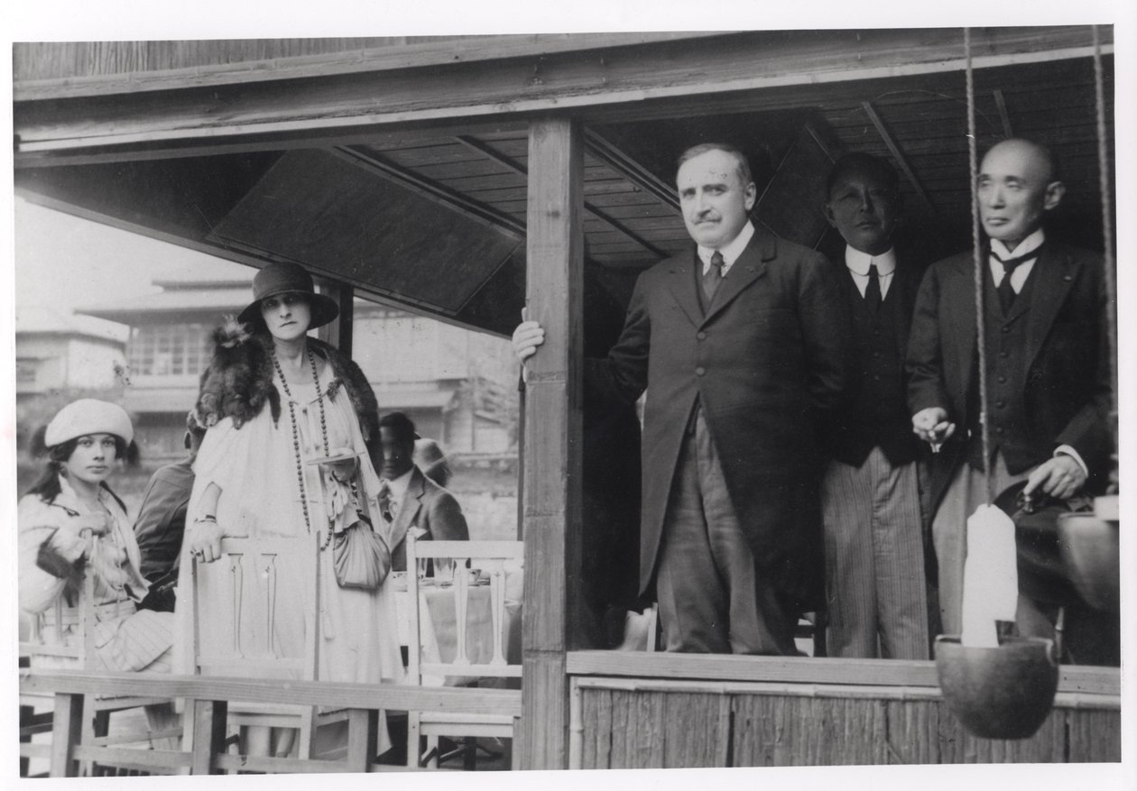 Paul Claudel (1868-1955) in Japan, 1921 von French Photographer