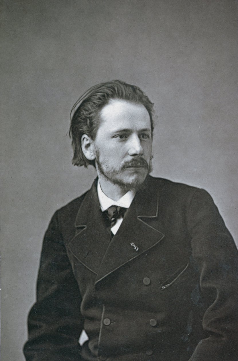 Porträt von Jules Emile Massenet (1842-1912) von French Photographer