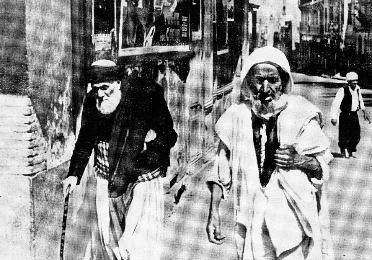 Seite an Seite: ein Jude und ein Muslim von French Photographer