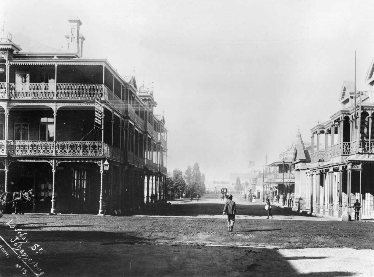 Ansicht von Johannesburg, ca. 1900 von French Photographer
