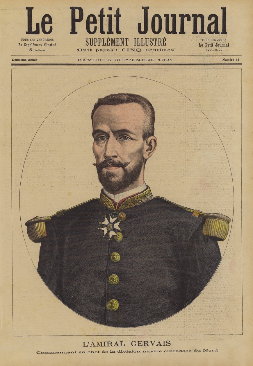 Admiral Gervais von French School