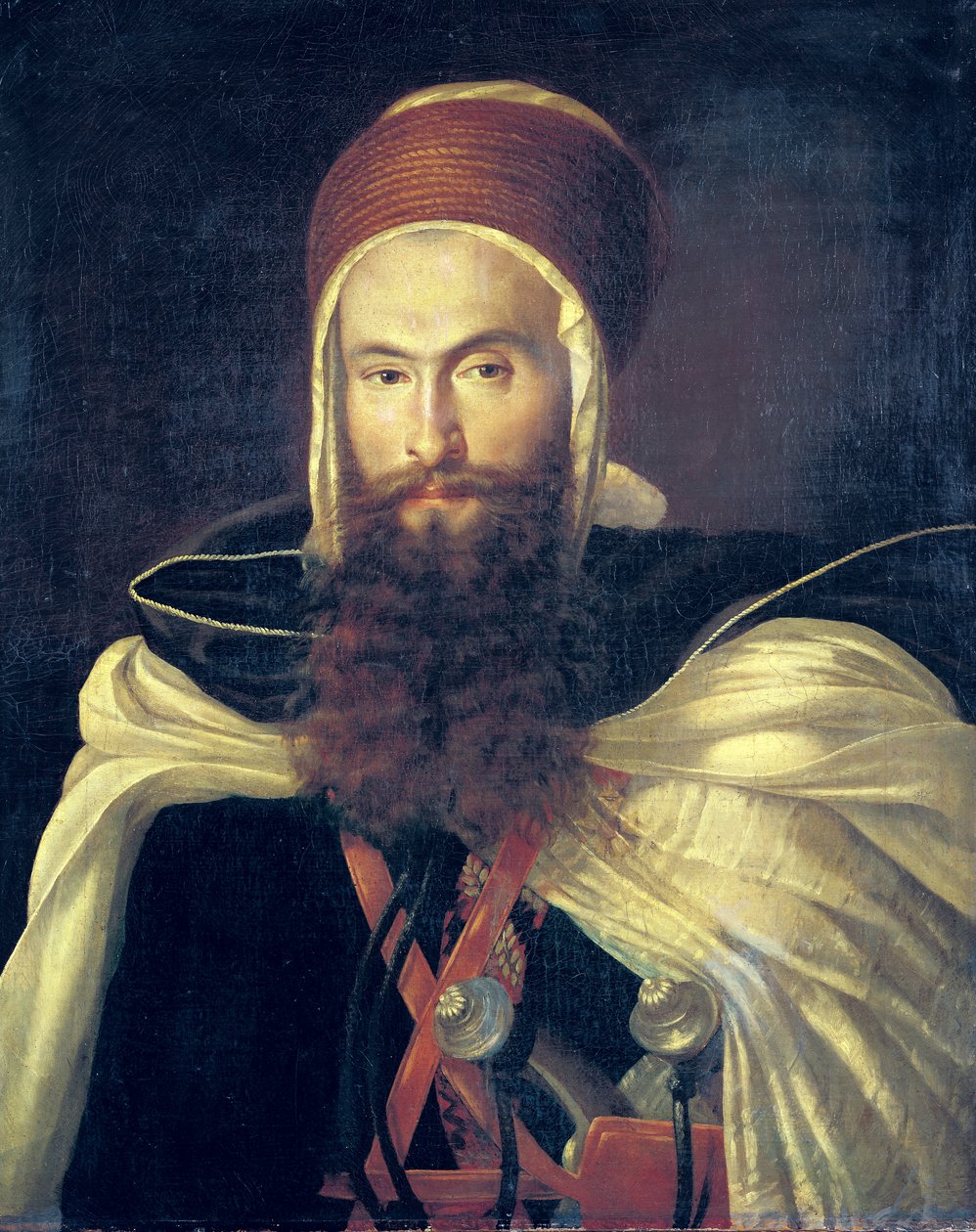 Ein arabischer Häuptling von French School