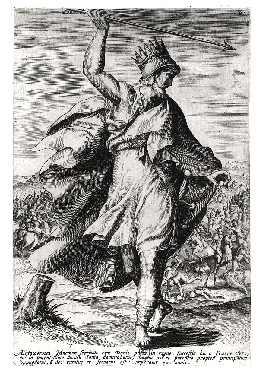 Artaxerxes II (ca. 404-358 v. Chr.) König von Persien von French School