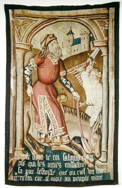 Bileams Esel, ca. 1460 von French School