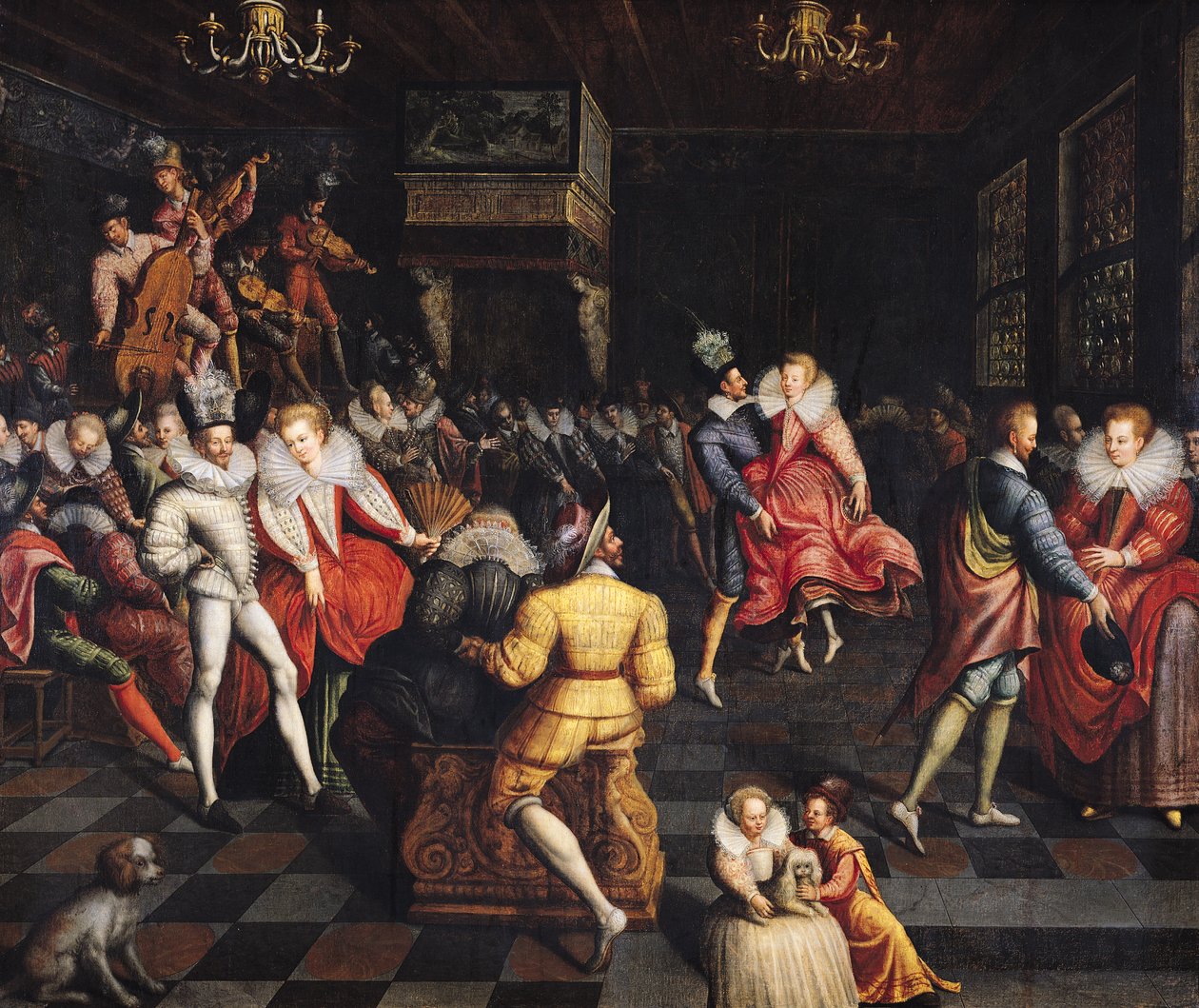 Ball am Hof von Valois von French School
