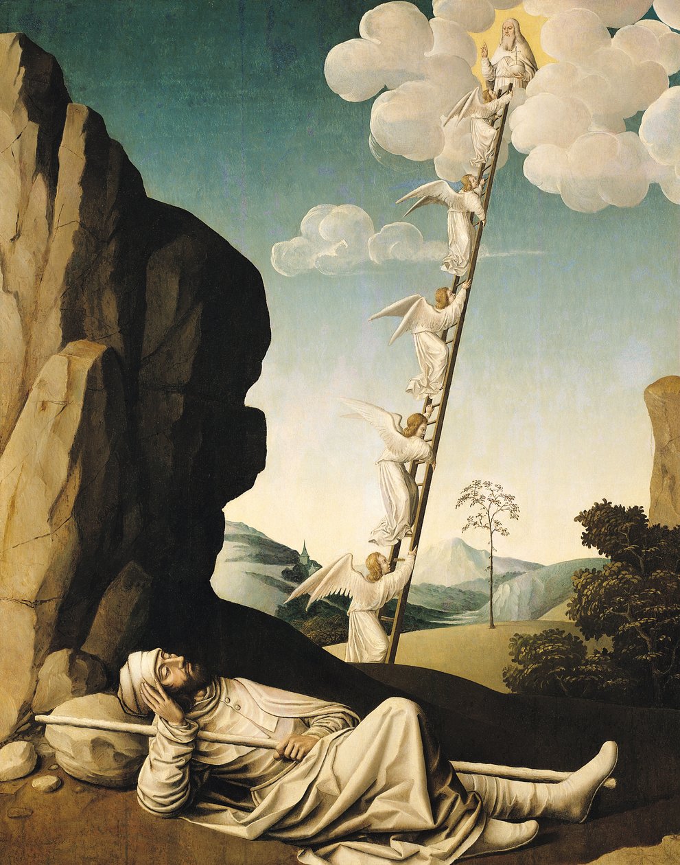 Jakobsleiter, ca. 1490 von French School