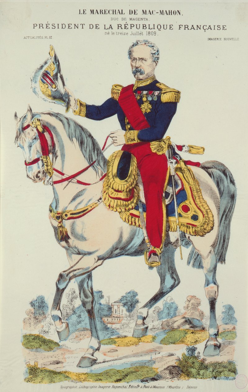 Marschall Edme Patrice Maurice de MacMahon (1808-93) von French School