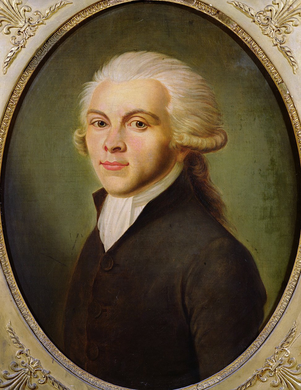 Maximilien de Robespierre (1758-94) ca. 1793 von French School