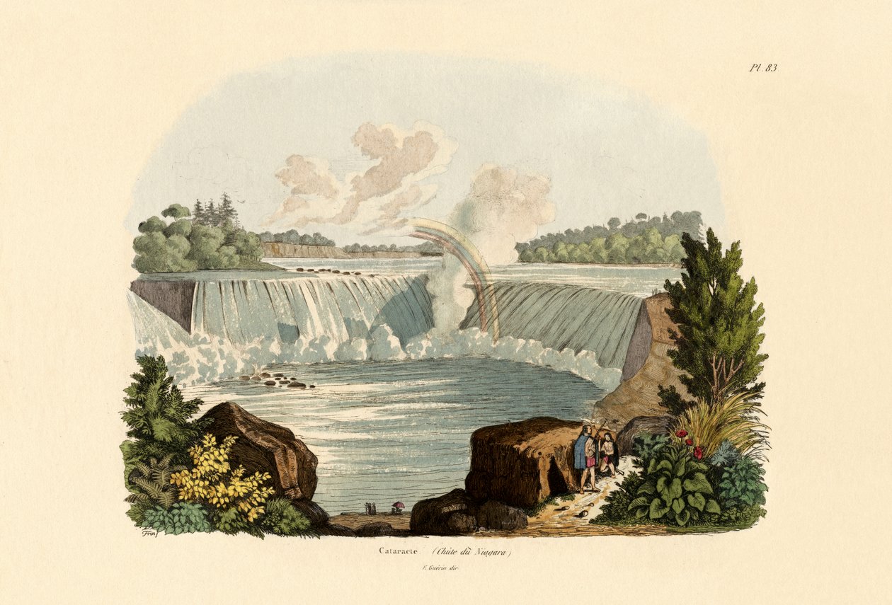 Niagarafälle von French School