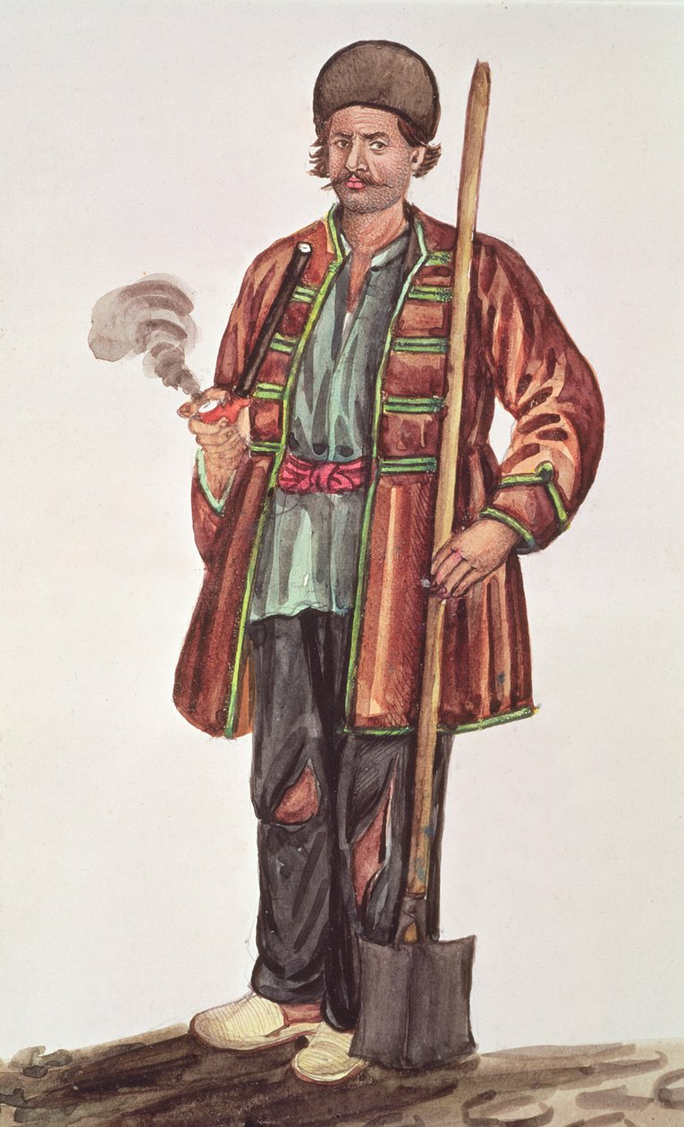Persischer Bauer von French School