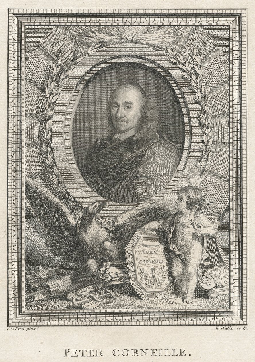 Pierre Corneille, französischer Dramatiker von French School