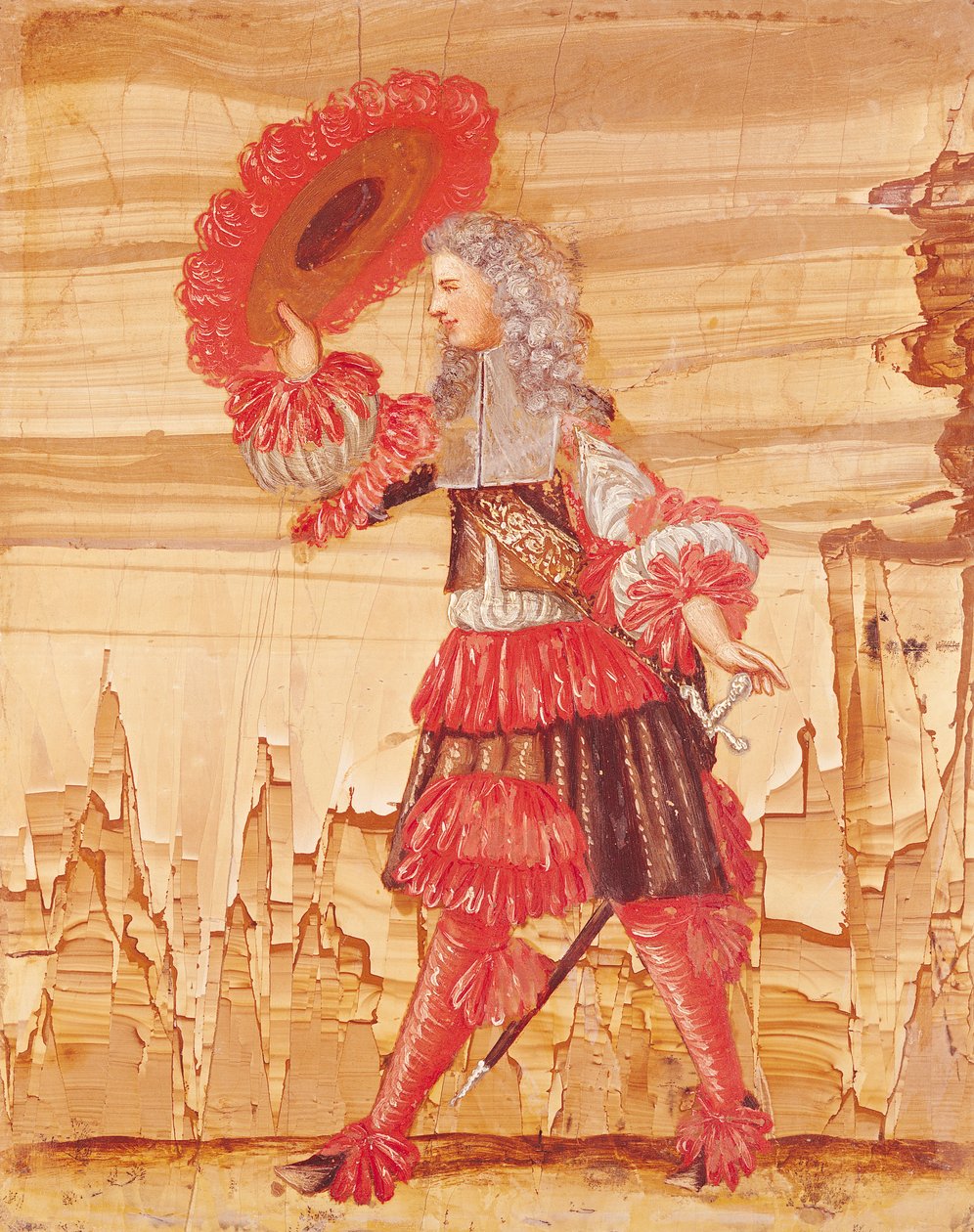 Pocquelin in der Rolle des Mascarille von French School