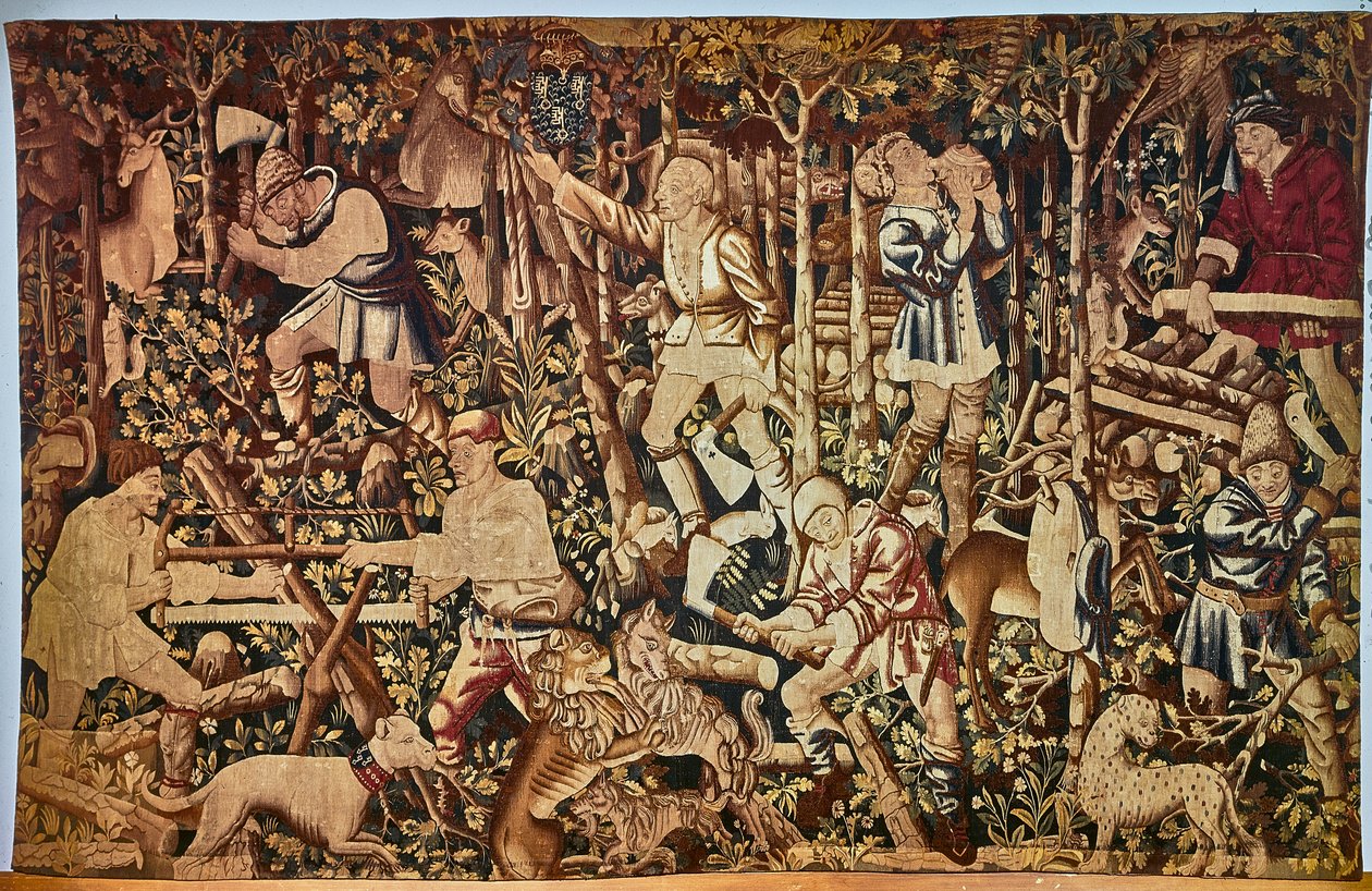 Die Holzfäller von French School