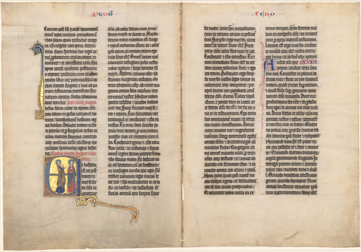 Josua vor dem Herrn von French 13th Century