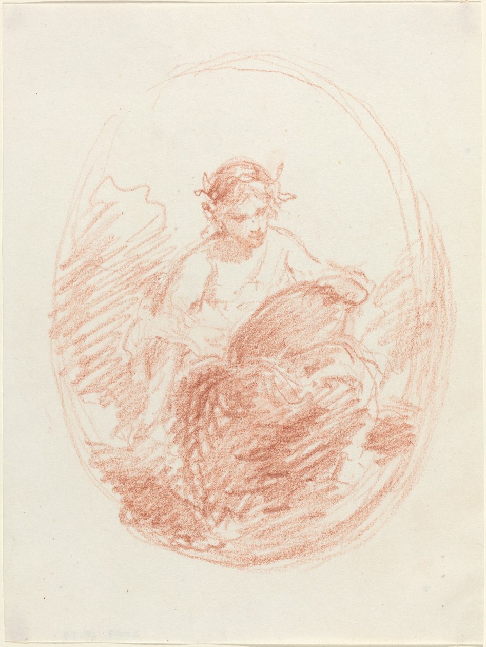 Allegorische Figur von French 19th Century