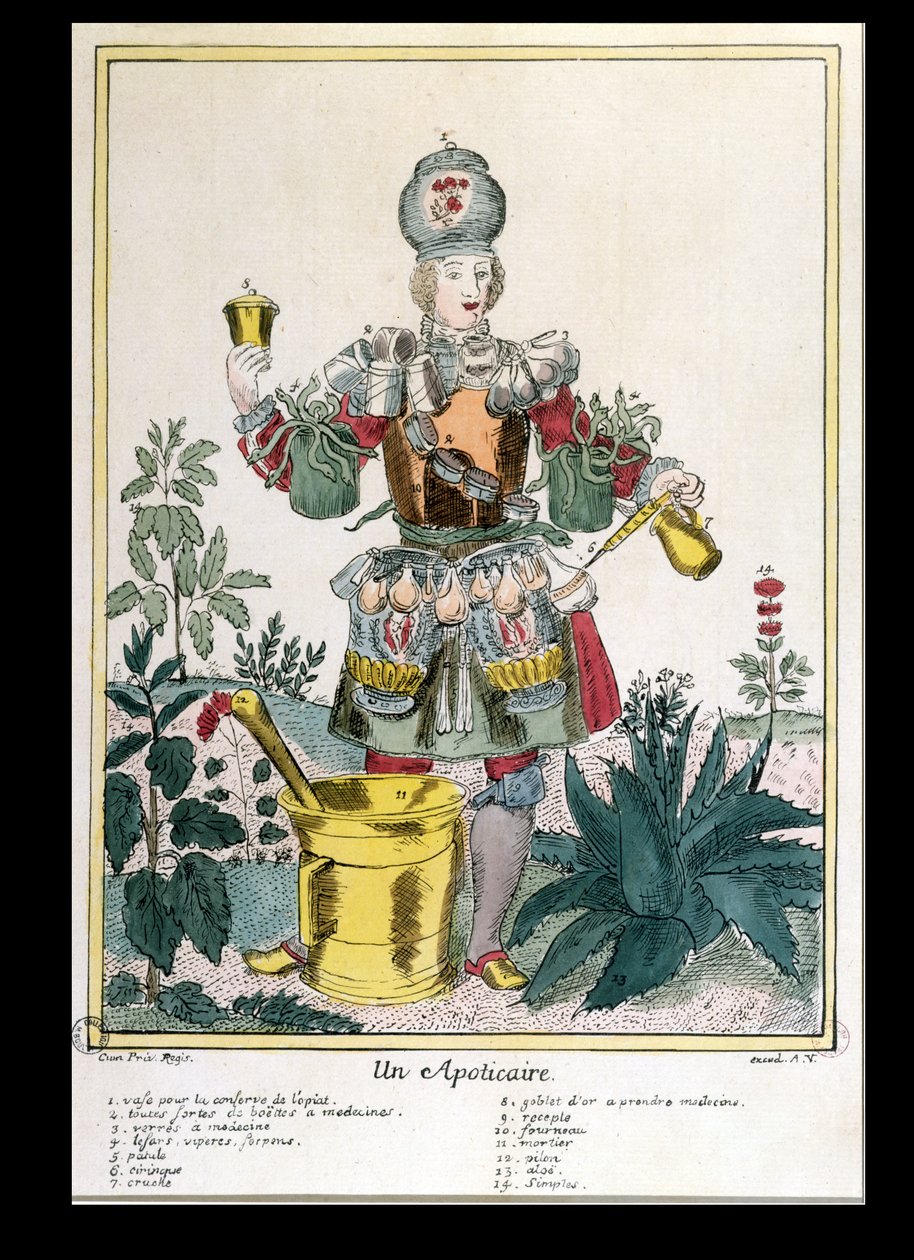 Ein Apotheker von French School