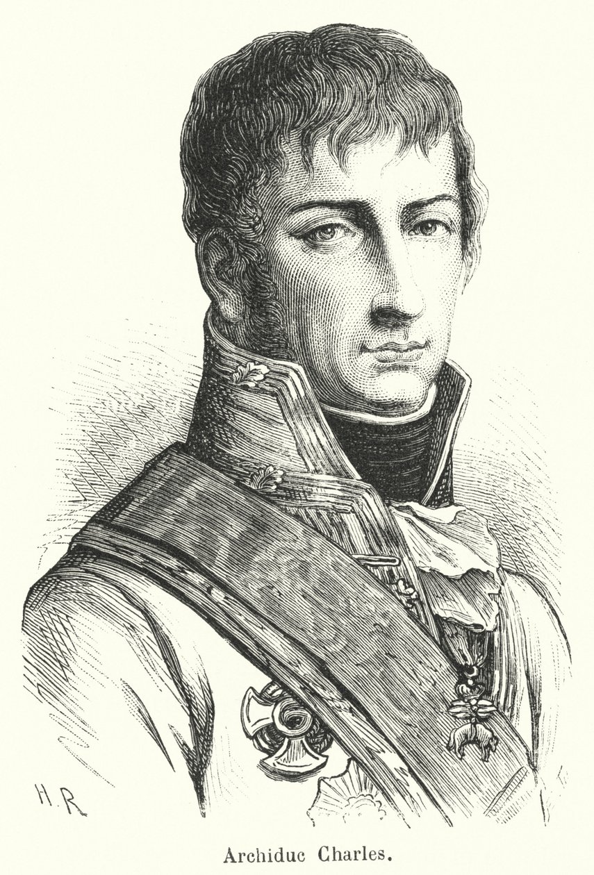 Erzherzog Karl (Gravur) von French School