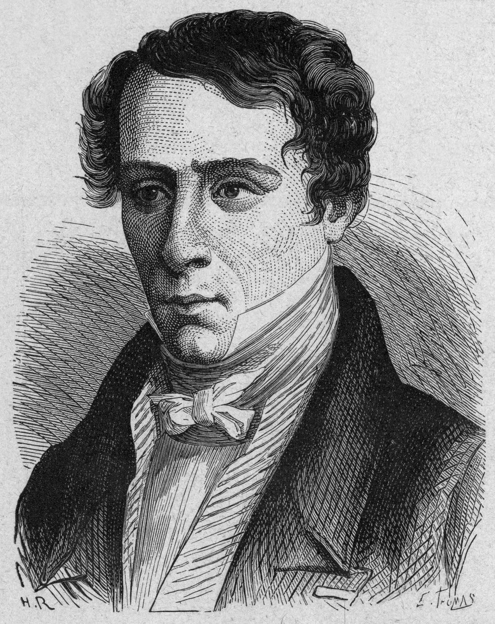 Augustin Fresnel (Gravur) von French School