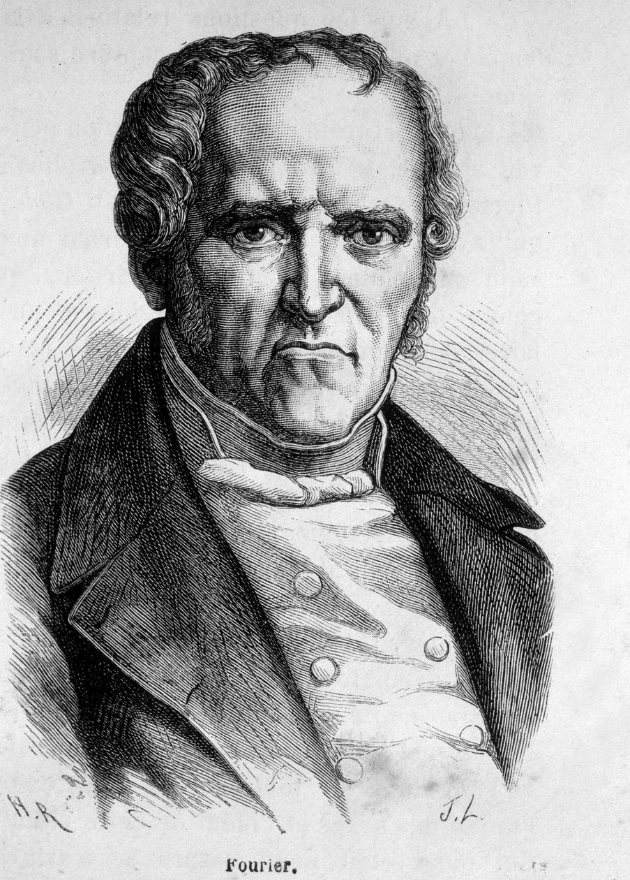 Charles Fourier (1772-1837), französischer Philosoph und Ökonom von French School