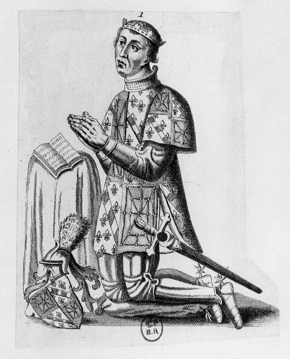 Karl II., der Schlechte, König von Navarra von French School