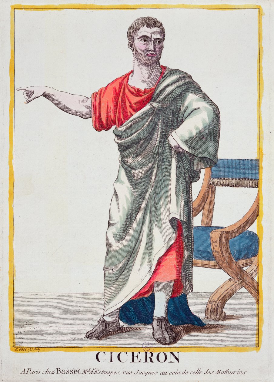 Cicero (Farbstich) von French School