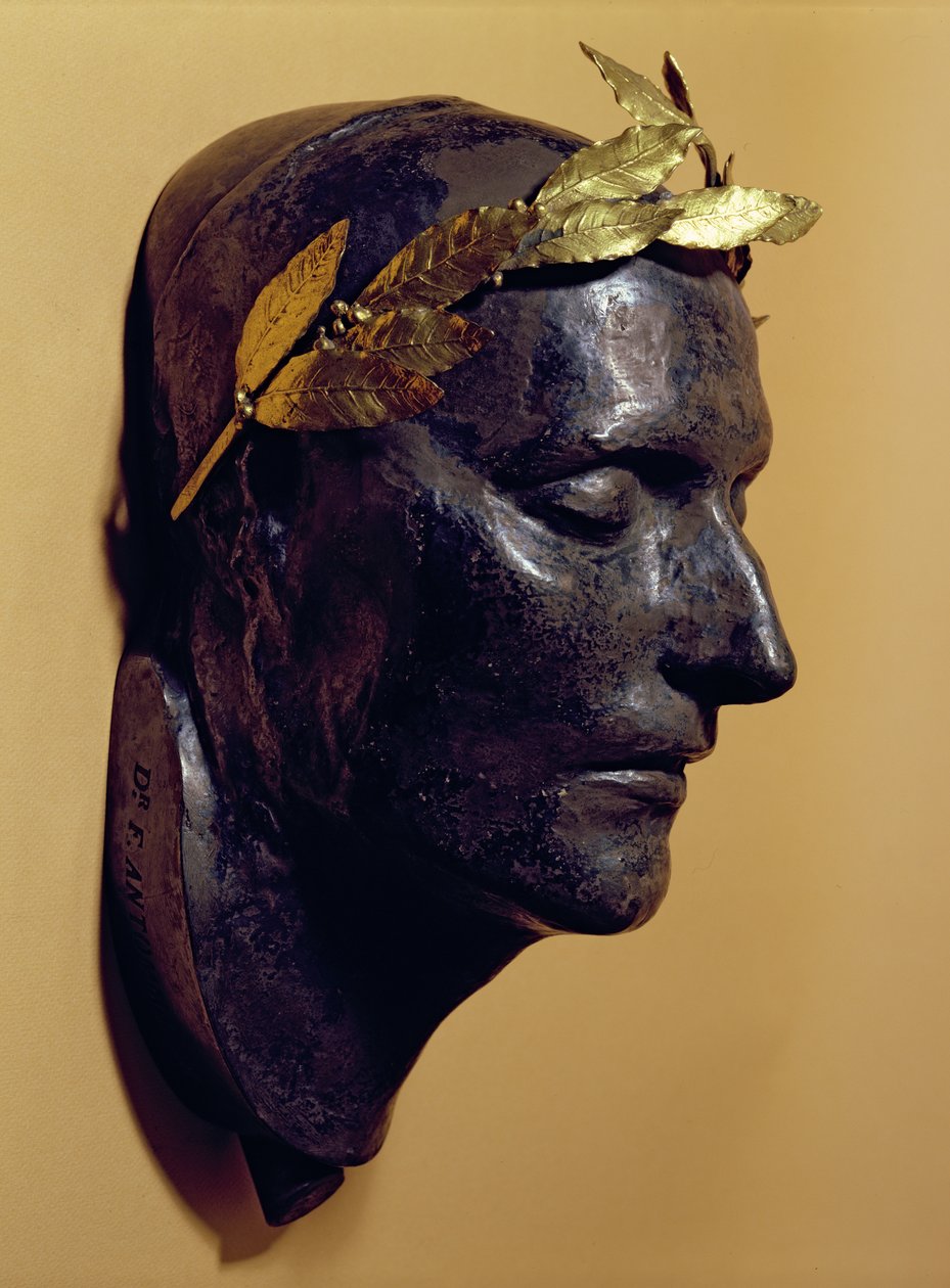 Totenmaske von Napoleon Bonaparte (1769-1821) von French School