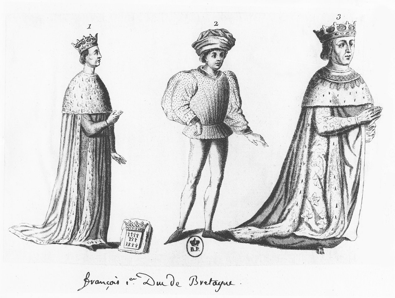 Franz I., Herzog der Bretagne (Stich) von French School