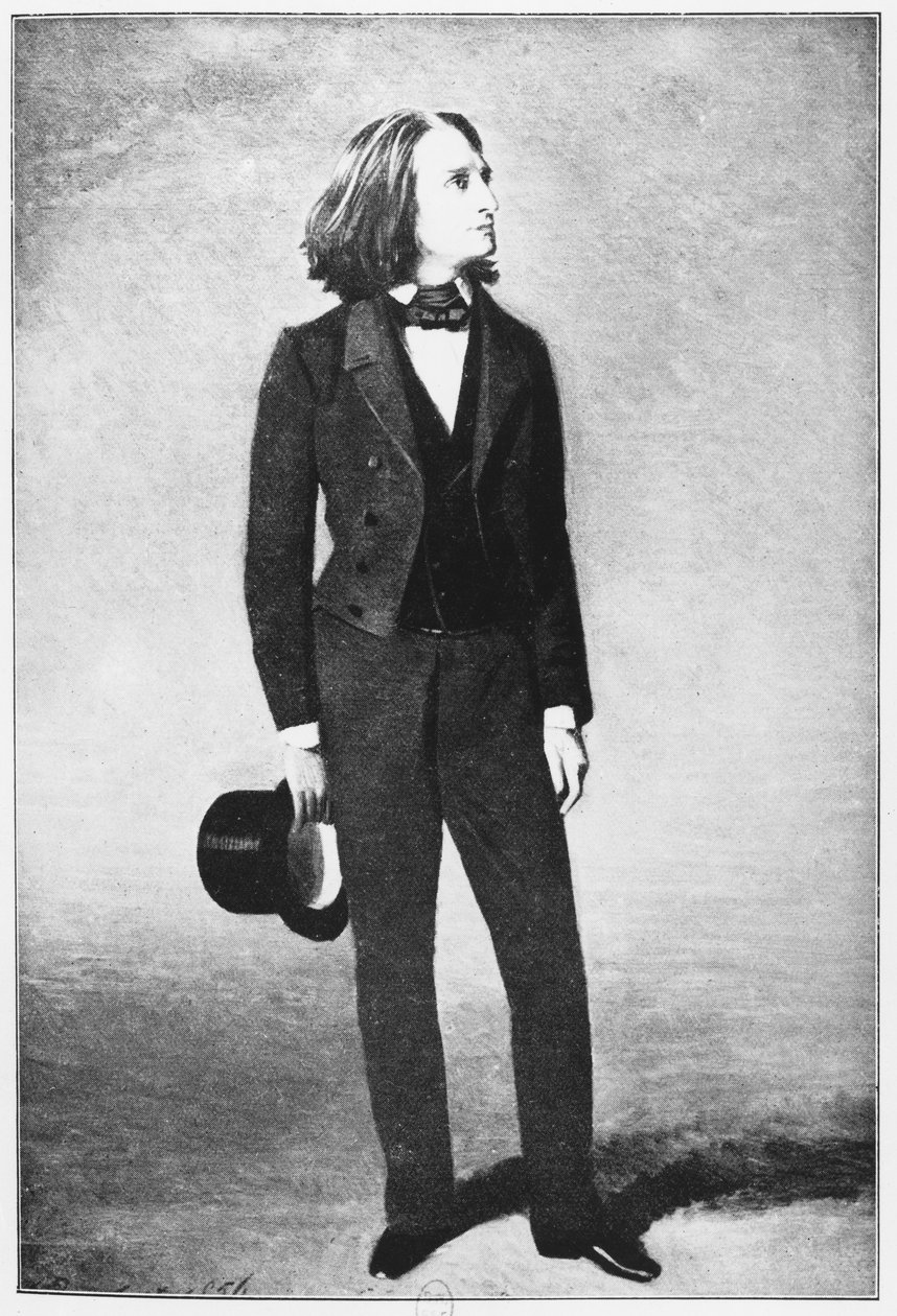 Franz Liszt (1811-86) 1856 von French School