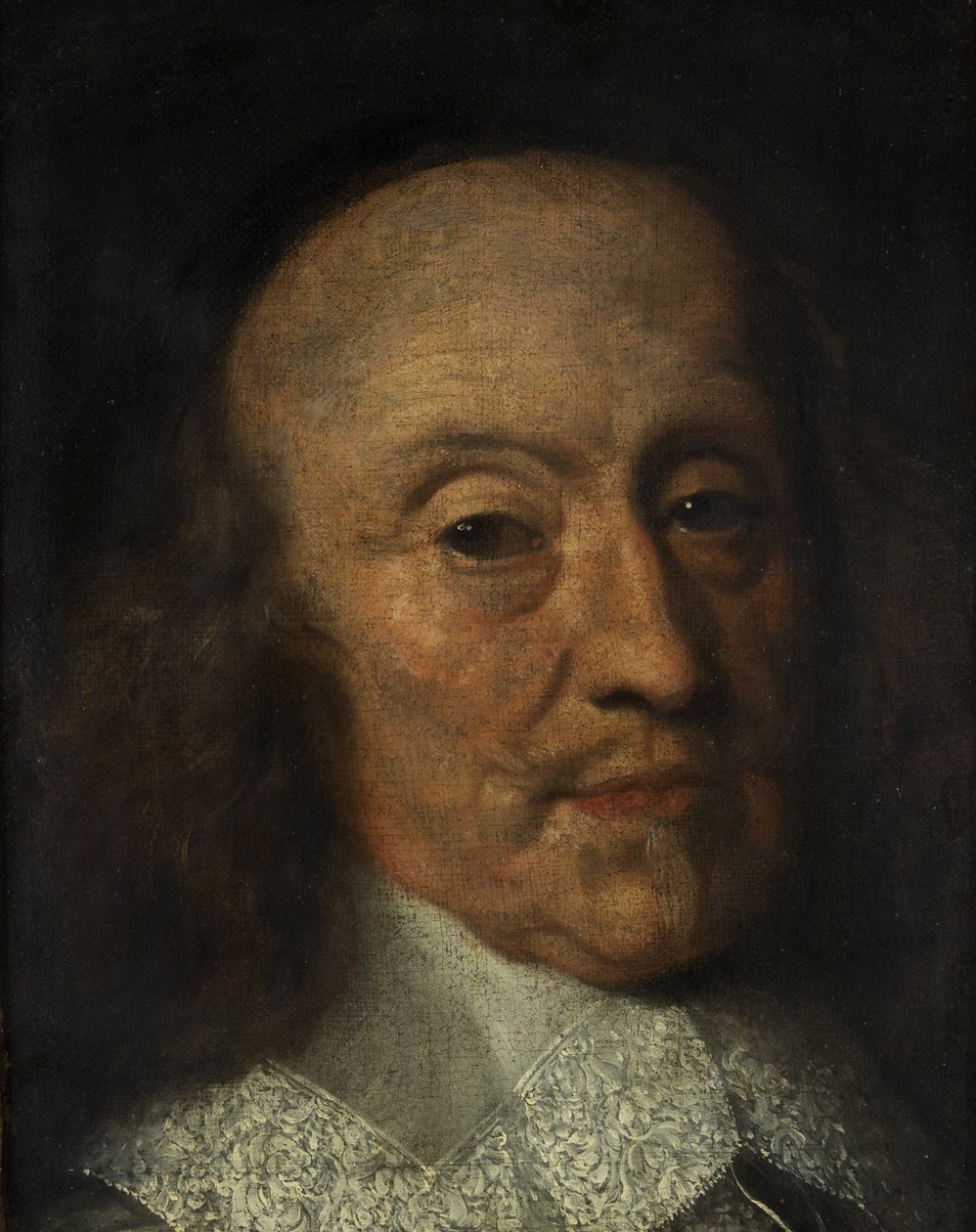 Kopf eines älteren Mannes von French School