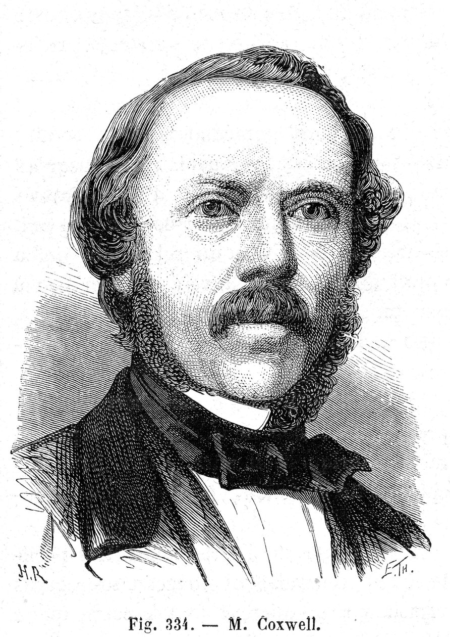 Henry Tracey COXWELL (1819-1900), englischer Aeronaut. von French School