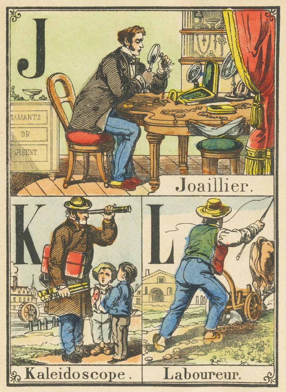 Juwelier, Kaleidoskop, Powler von French School
