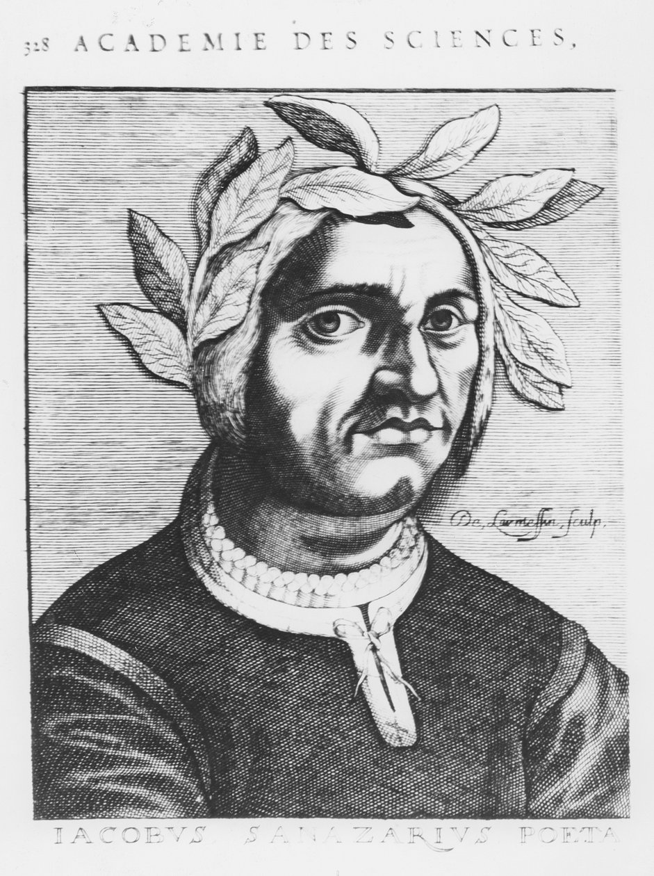 Jacopo Sannazaro (Stich) von French School