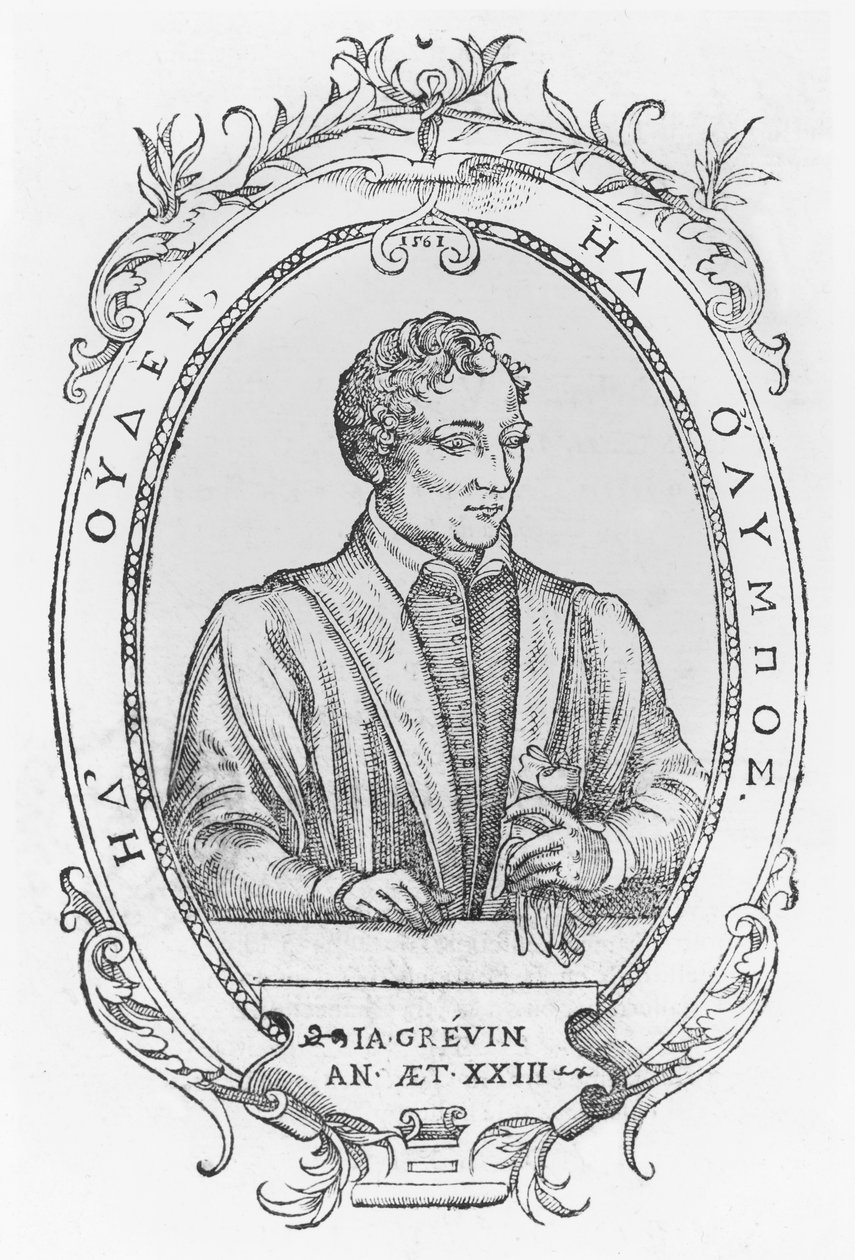 Jacques Grévin (Gravur) von French School