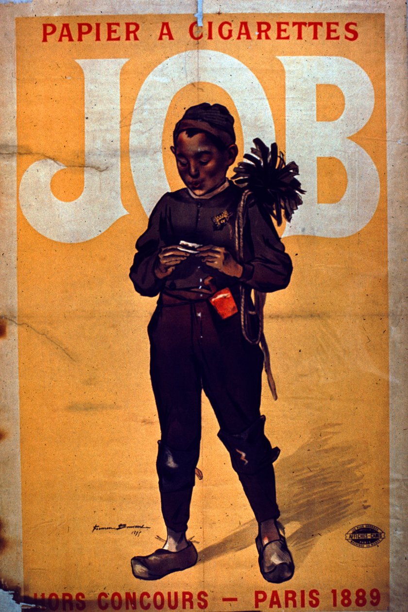Job Zigarettenpapier, 1895 von French School