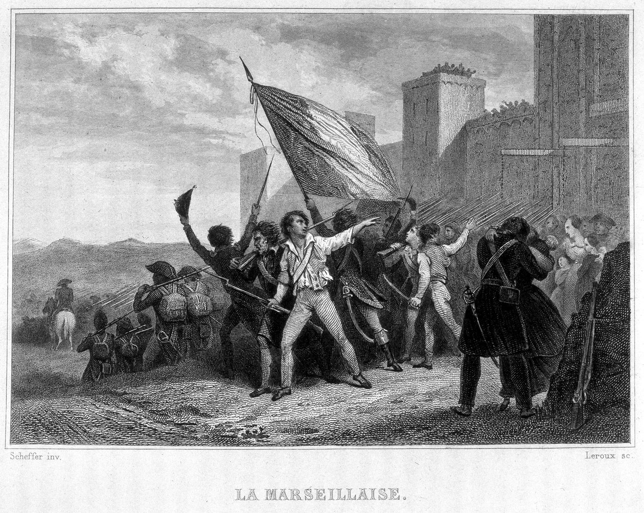 La Marseillaise (10. August) von French School