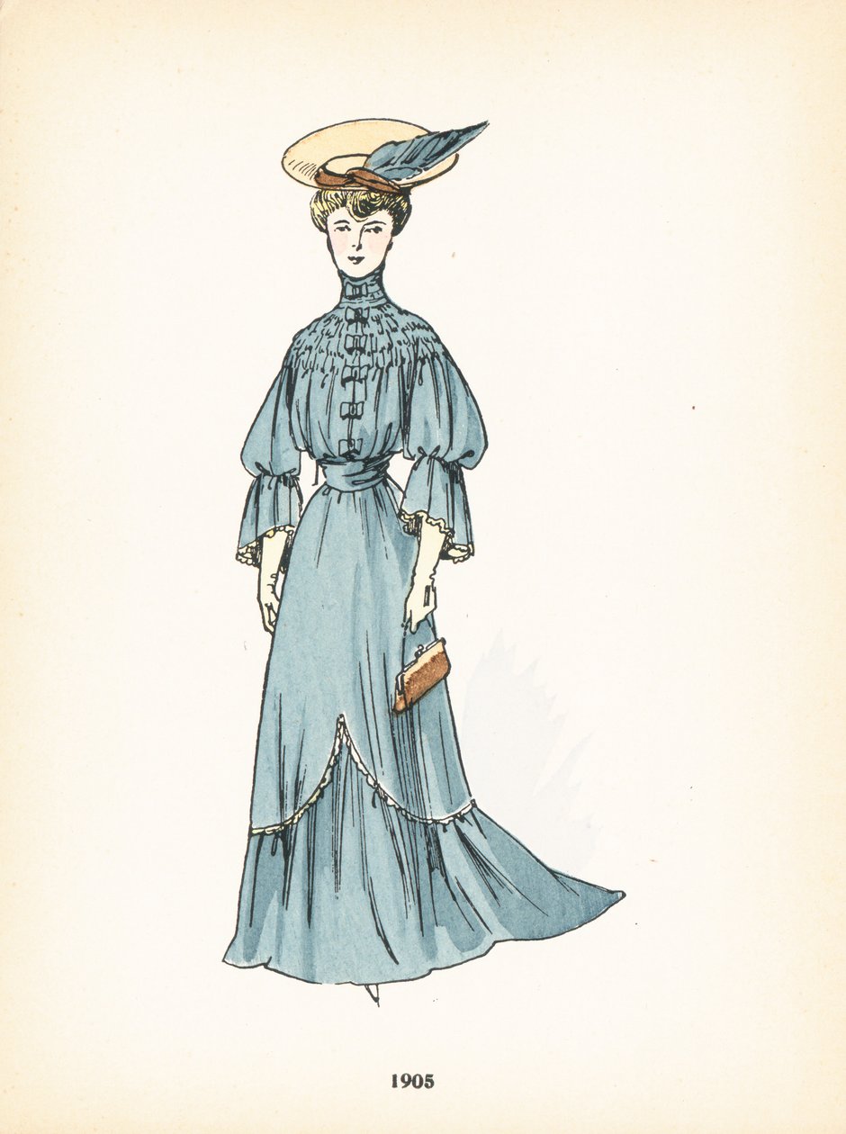 Damenmode, 1905 von French School