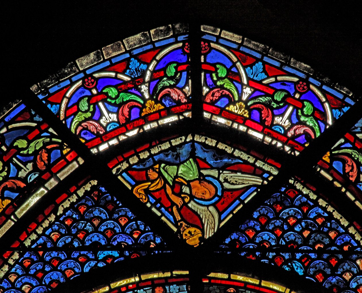 Maria-Magdalena-Fenster: Ein Engel von French School
