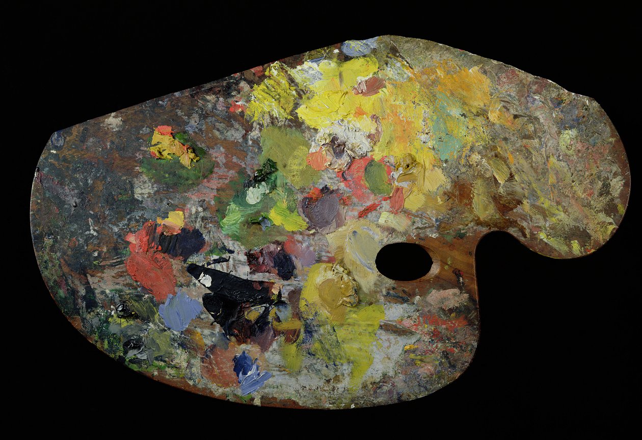 Monets Palette von French School