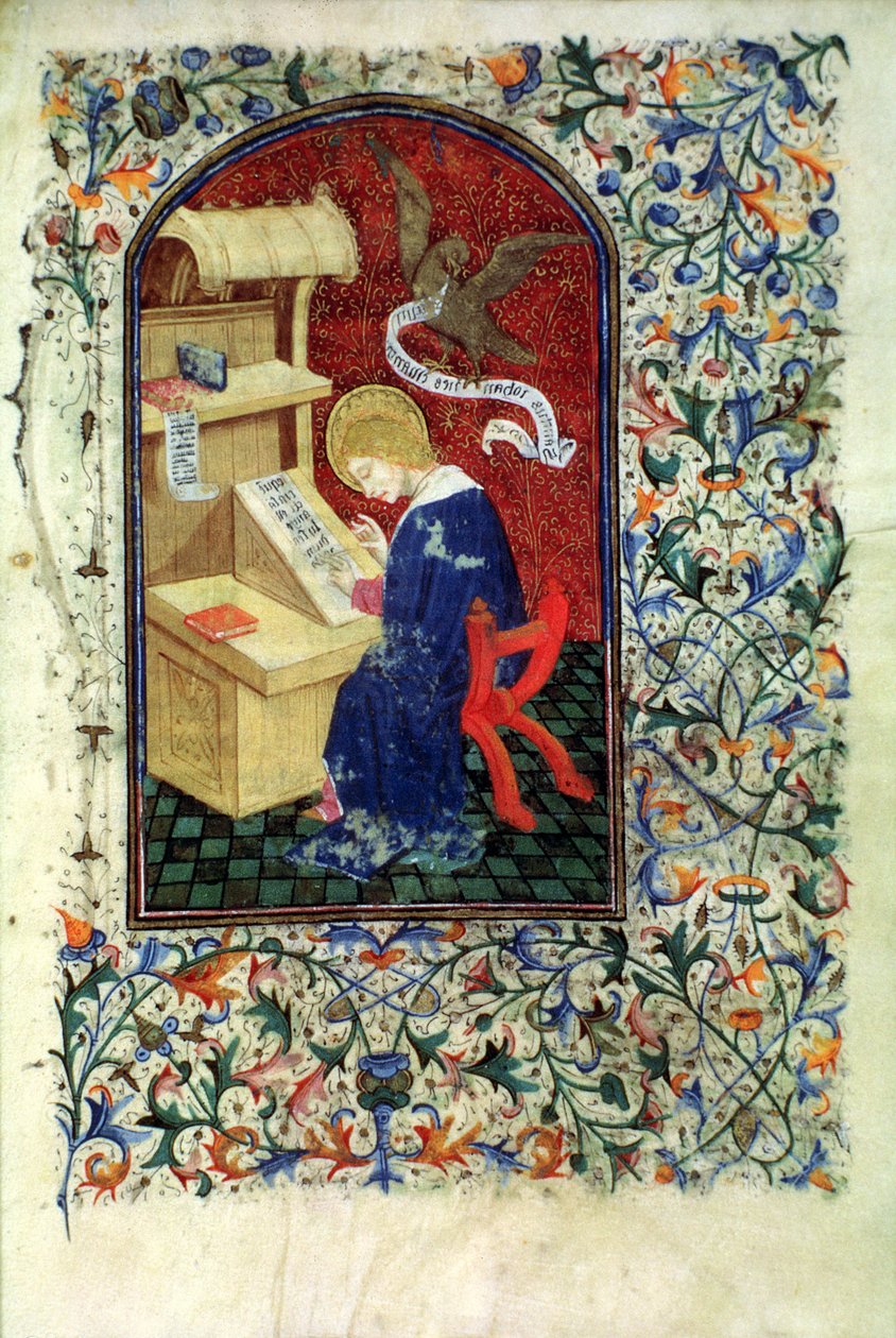 Ms Gen 288 f.291v Gelehrter, um 1460 von French School