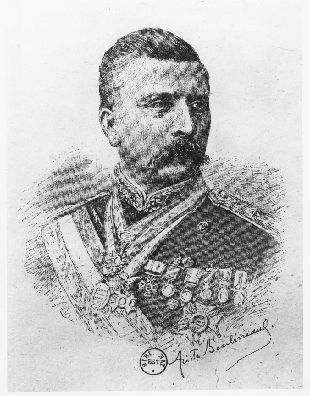 Porfirio Diaz von French School