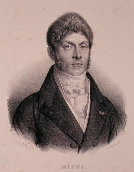Porträt von Etienne-Nicolas Mehul (1763-1817) von French School