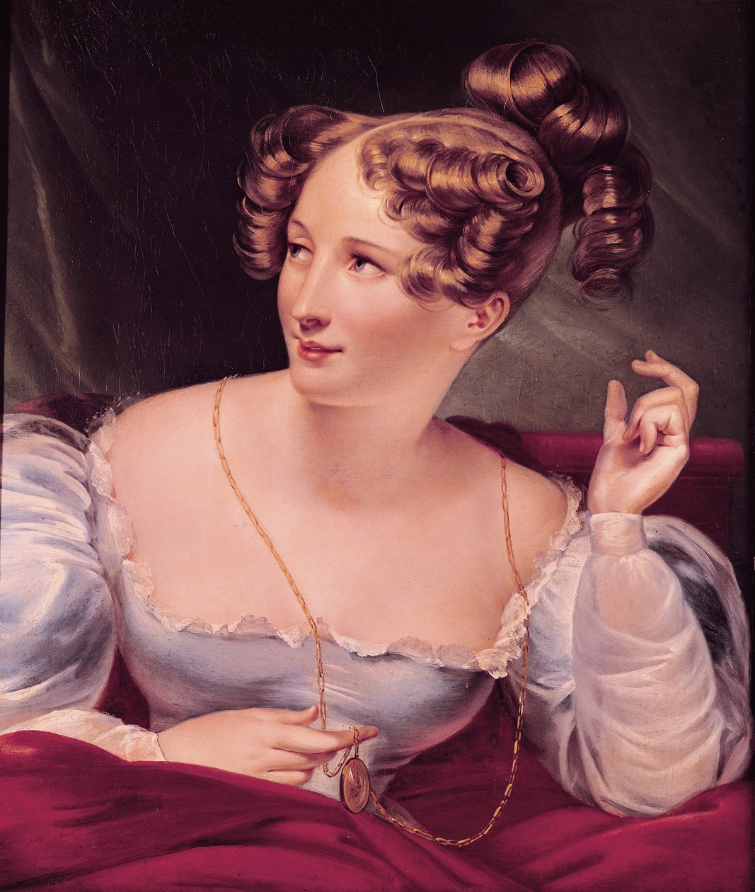 Porträt von Harriet Smithson von French School