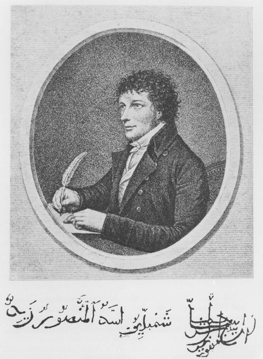 Porträt von Jean-Francois Champollion von French School