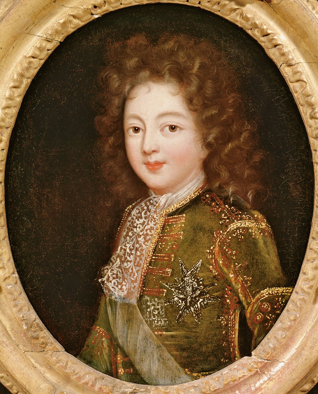 Porträt von Louis de France (1682-1712) von French School