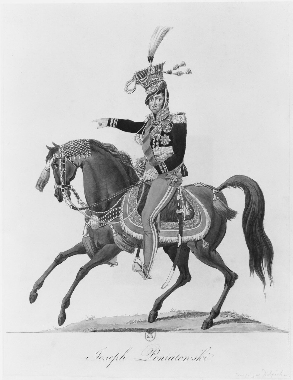 Prinz Jozef Antoni Poniatowski von French School