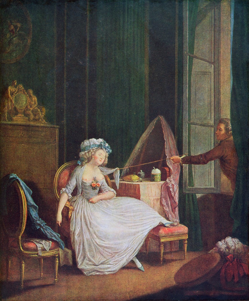 Neugierige Augen von French School
