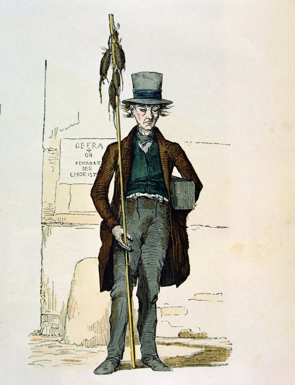 Rattengiftverkäufer, 1845 von French School